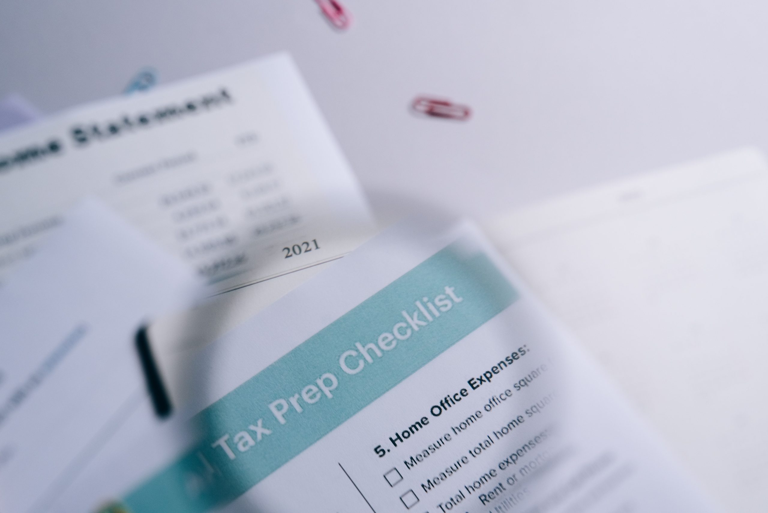 Liste de vérification et documents administratifs